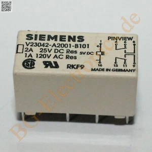 1 x V23042-A2001-B101 Print Relais 2xUM Siemens 1pcs - Picture 1 of 1
