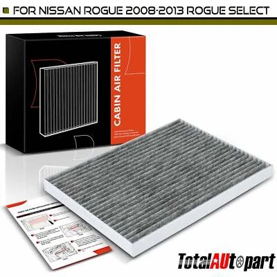 Nuevo filtro de aire de cabina con carbón activado para Nissan Rogue Rogue Select Sentra Foto 1 de 4