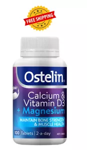 Ostelin Calcium & Vitamin D3 + Magnesium | 100 Tablets - Picture 1 of 4