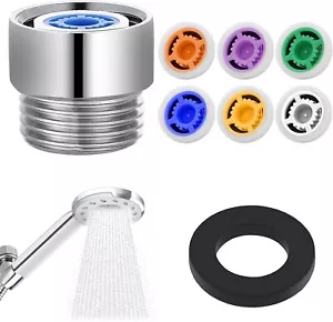 7 Shower Head Flow Restrictor Shower Flow Pressre Reducer Limiter Set For Fixed - Picture 1 of 7