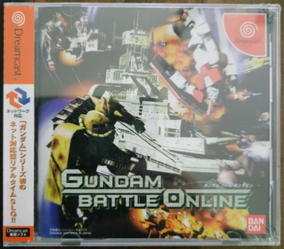 Gundam Battle Online W/ Spine Sticker (Sega Dreamcast, Japan 2000) Brand New! - Image 1 of 4