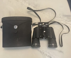 Vintage Hoya JB256 Japan 7x50 Fully Coated binoculars, 330 wide angle With Cas - Picture 1 of 9
