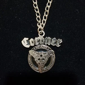 CORONER LOGO ANHÄNGER HALSKETTE - Bild 1 von 1