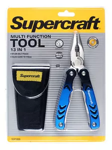 Herramienta multifunción SuperCraft - 13 funciones - pesca caza corte camping - Imagen 1 de 3