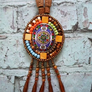 Round Handmade Seed Boho Bohemian Ethnic Hippie Necklaces For Women Jewelry - Picture 1 of 26