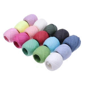 15pcs Natural Ribbon Gift Wrapping Twine String Bouquet Ribbon Wrap - Zdjęcie 1 z 12