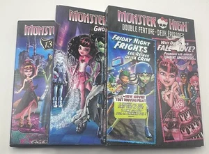 Monster High DVD Combo Bundle 3 DVD’s - Good Condition - Picture 1 of 12