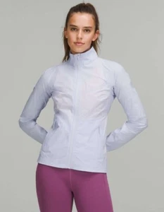 Giacca a vento Lululemon Fast Free taglia 8 nuova senza etichetta - Foto 1 di 12