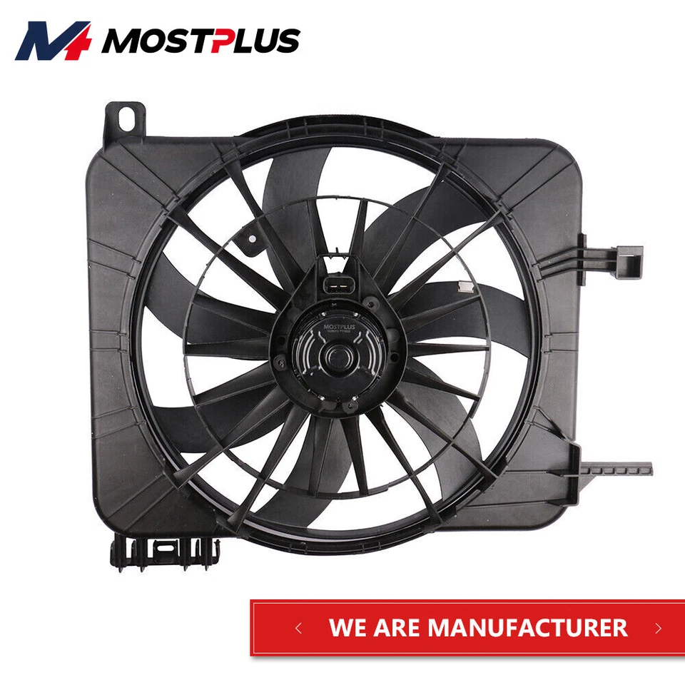 Conjunto de ventilador de refrigeración del radiador para Chevy Cavalier Pontiac Sunfire 1995-2005 2,2 L Foto 1 de 4