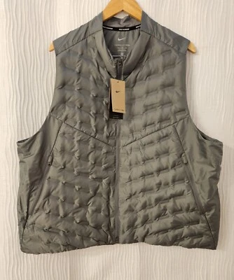 Nike Mens XXL Therma-FIT ADV Repel AeroLoft Gray Jacket Vest FB7542-084  $190 - Image 1 of 4