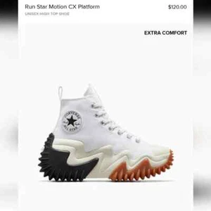 Brand New Converse Run Star Motion Cx Platform sz W9.5 - Picture 1 of 8
