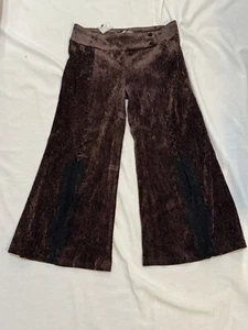 Neu mit Etikett - LOUIS VERDAD Caprihose braun Cord & schwarz Spitze Gr. 8 - Bild 1 von 22