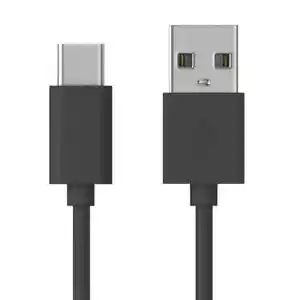Just Wireless 6' TPU Type-C to USB-A Cable - Gray - Picture 1 of 2