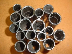 Matco Tools 17 Deep 1/2" Drive 6 and 12 Point SAE and Metric - SEE DESCRIPTION - Picture 1 of 7