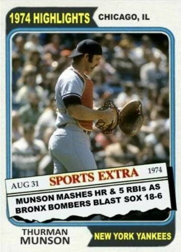 THURMAN MUNSON 74 HL## BUY 5 GET 1 FREE ### or 30% OFF 12 OR MORE - Image 1 of 1