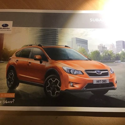Subaru XV Brochure 2012 ref 12MY SXV001 - Image 1 of 3
