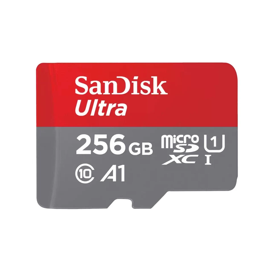 SanDisk MicroSDXC Ultra 256GB UHS-I Classe 10 Velocità 150MB/s Scheda di Memoria - Immagine 1 di 1