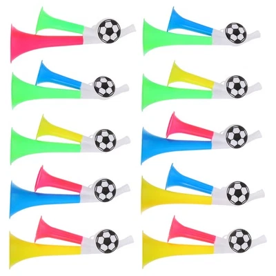 10 Pcs Football Horn Child Stadium Noisemaker Hand Held Air Horns - image 1 of 4