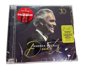 Andrea Bocelli - Duets 30th Anniversary (Exclusive 2 Songs, 2 CD) Cracked Case - Picture 1 of 2