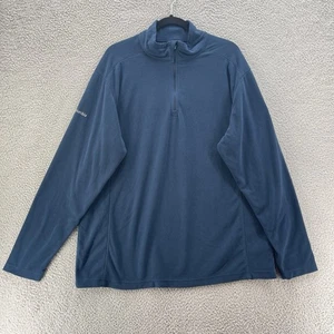 Columbia Fleece Top Herren Extra Large Blau Crescent Valley Half Zip Outdoor Layer - Bild 1 von 15