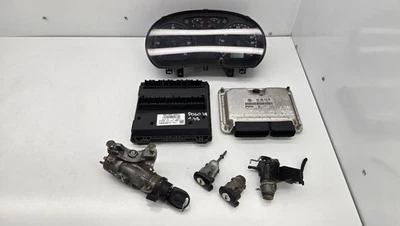 Volkswagen Polo IV 9N3 2007 Diesel engine ECU kit and lock set 045906019BP — 第 1/4 张图片