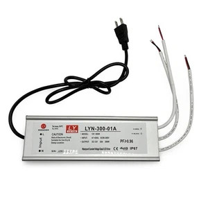 Adattatore trasformatore di potenza Liu Yun LYN-300-01A 12V 25A 300W IP67 impermeabile - Foto 1 di 8