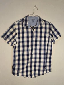 IZOD Salzwasser kariertes kurzärmliges Hemd mit Knopfleiste Größe Large - Bild 1 von 5