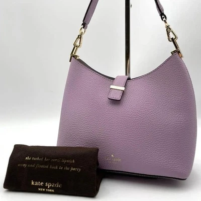 Kate Spade Shoulder Bag In Purple Leather - Image 1 of 4