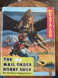 The Mail Order Hobby Shop Catalog TSR 1991 AD&D - Bild 1 von 3