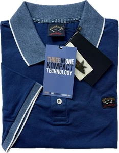 Paul&Shark P&S Polo-Shirt 22411225 Farbe 053 blau - Picture 1 of 1