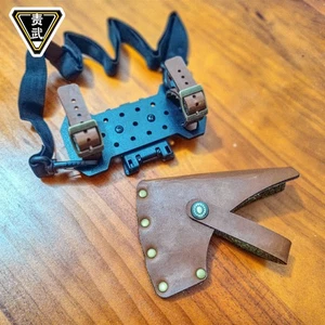 Ein Satz Axtabdeckung für 9 cm Klinge, verstellbarer 75-135 cm Gurt tragbar - Bild 1 von 11