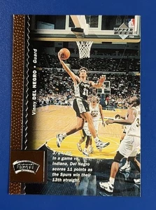 1996-97 Upper Deck Basketball Vinny Del Negro San Antonio Spurs #109 - Picture 1 of 2