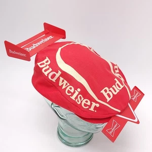 Vintage Budweiser F1 Hat Snapback Cap Mens Red Indie Car Racing - Picture 1 of 9