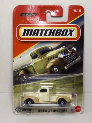 Camión Dodge serie V Matchbox 119/125 1940 2025 tostado nuevo casi como nuevo Foto 1 de 4