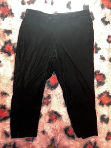 J. Crew Jamie Pant PULL ON Black Women's ELASTIC WAIST Polyester NWT Size 20 - Picture 1 of 8