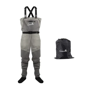 Fly Fishing Breathable Waders for Men Women with Stockingfoot Waterproof Ligh... - Picture 1 of 7