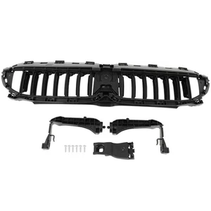Front Upper Radiator Grille Active Air Shutter For 19-22 BMW G20 G21 51749465188 - Picture 1 of 12