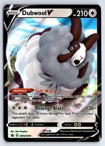 Dubwool V - SWSH049 -SWSH: Sword & Shield Promo Cards- Holofoil - Picture 1 of 2