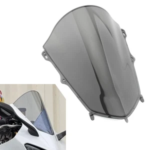 Grey Motorcycle Windscreen Windshield Deflector For Kove Moto 400RR 2023-2024 - Picture 1 of 9