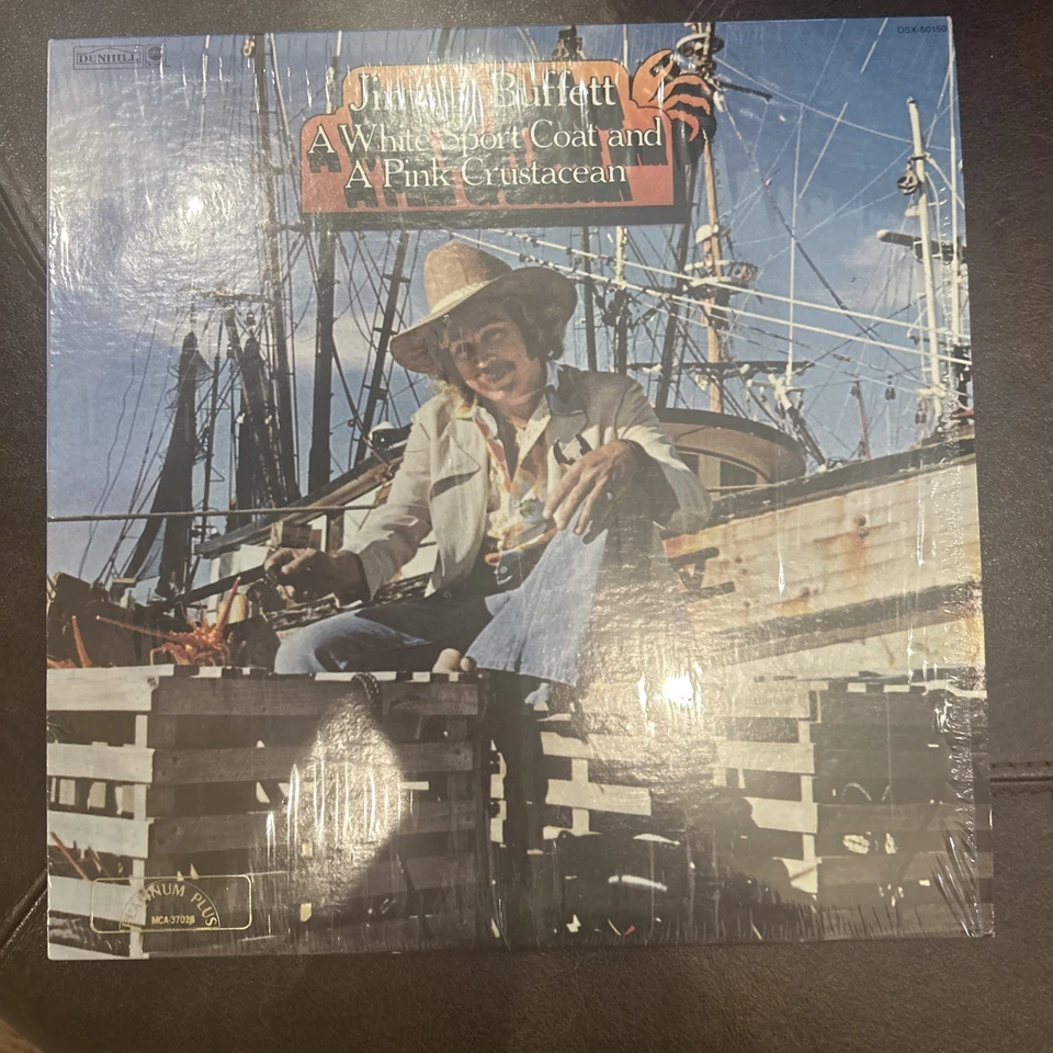 VTG 1973 (1st) MINT Jimmy Buffett ‘A White Sport Coat And A Pink Crustacean’ LP - Image 1 of 4