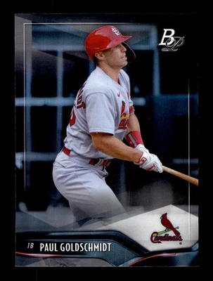 2021 Bowman Platinum #38 Paul Goldschmidt St. Louis Cardinals - Image 1 of 2