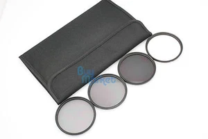 New 67mm ND2​+ND4+ND8 +Soft Filter ND Kit Set with CASE for DC DSLR Camera Lens - Picture 1 of 3