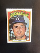1972 TOPPS #580 LOU PINIELLA KC ROYALS— SHARP💥*** (wph)