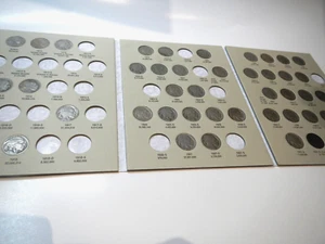 Partially Complete Buffalo Nickel Indian Head Album Book Whitman Rare Lot - Picture 1 of 6