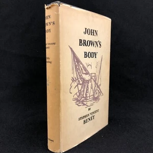 John Browns Body von Stephen Vincent Benet 1928 Hardcover DJ - Bild 1 von 14