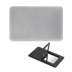 Cuchillo y afilador de herramientas de bolsillo con piedra de afilar de diamante tamaño tarjeta de crédito - Imagen 1 de 6
