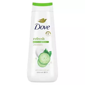 Dove Body Wash for Women Moisturizing Refresh Cucumber &Green Tea Cleanser,20 oz - Picture 1 of 14