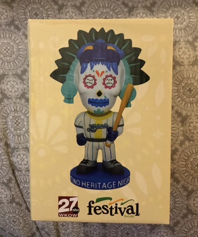 MADISON MALLARDS SUGAR SKULL SGA BOBBLEHEAD LATINO HERITAGE  7-23-2023 Cover