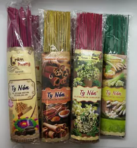 Riesiges Set Vietnam Handarbeit Räucherwerk Agarholz Zimt Zitronengras Pomolo 7 Ärmel! - Bild 1 von 4