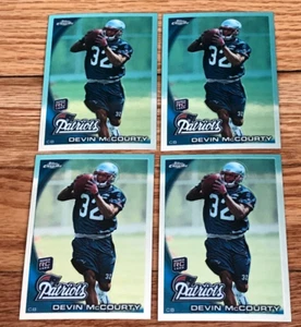 Devin McCourty Lot of (4) 2010 Topps Chrome Rookie Card RC #32 - Patriots - Bild 1 von 1